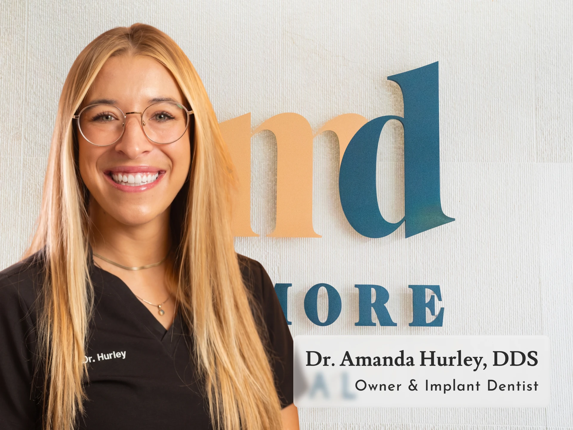Dr. Amanda Hurley, DDS - Owner and Implant Dentist at Be More Dental Implant Studio in Baltimore, MD.